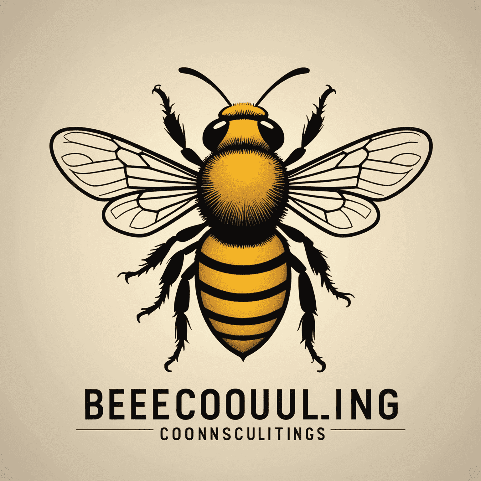 Beeconsulting logo featuring a stylized bee and consulting text